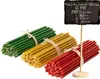 150 ks. Sada různobarevných voskových svíček 16 cm : Náhled obrázku produktu 1