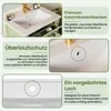 Mobiletto da bagno Merax con lavabo in Vetroceramica, Anteprima dell’immagine prodotto 8