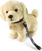 RAPPA Peluche cane golden retriever in piedi con guinzaglio Anteprima dell’immagine prodotto 6