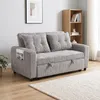 HOMCOM Schlafsofa, 2-Sitzer Sofa 157x190cm mit Verstellbare Produktbild-Vorschau 10