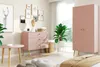 Kombinierter Kleiderschrank 100 cm NILSA - rosa/braun Produktbild-Vorschau 7