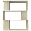 vidaXL Bücherregal/Raumteiler Sonoma-Eiche 80x24x96 cm Produktbild-Vorschau 11