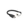 DELOCK Keystone Kabel HDMI St/Bu 90° gewinkelt 8K 60 Hz Produktbild-Vorschau 2