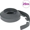 vidaXL Bordure per prato grigio 2000 x 4 x 5 cm plastica Anteprima dell’immagine prodotto 3