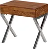 Stolik nocny z litego drewna sheesham komoda nocna 45 cm 1 Podgląd zdjęcia produktu 4