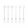 Sambonet S0014 Living Set 6 Partygabeln, Edelst./NEW Produktbild-Vorschau 2