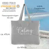 CalmyBEACH Frottee Strandtasche XXL Badetasche - 100% Produktbild-Vorschau 5