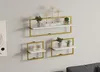 Skye Decor, Yeso - White Gold, półka ścienna, 100% PŁYTA Podgląd zdjęcia produktu 1