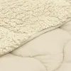 vidaXL Winterbettdecke Creme 155 x 200 cm Mikrofaser und Produktbild-Vorschau 5