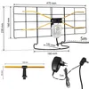 Vayox Antena Pokojowa DVB-T/T2 | UHF, VHF | Czarna Podgląd zdjęcia produktu 7