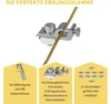10er Set Erdungsklemme Kabelklemme Halterung Klemme Alu Produktbild-Vorschau 6