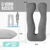 Strex Zwangerschapskussen XXL - 280cm - Afneembare Hoes - Productafbeelding-voorbeeld 7