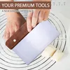 Premium Teigkarte Teigschaber aus Edelstahl 15cm groß mit Produktbild-Vorschau 5