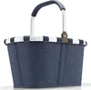 koszyk na zakupy reisenthel Carrybag Herringbone Dark Blue Podgląd zdjęcia produktu 8