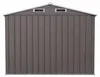 Aga Gartenhaus 236x190x174 cm Graubraun Produktbild-Vorschau 5