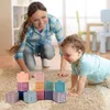 Miękkie klocki sensoryczne dla maluszka 27 szt Podgląd zdjęcia produktu 7