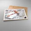 Gerahmtes Poster - Rahmen in heller Eiche - Frau Tanz Produktbild-Vorschau 3