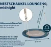 HUDORA Nest Swing Lounge 90 - Mezzanotte Anteprima dell’immagine prodotto 5