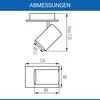 GTV - Deckenleuchte VENETO | moderne Beleuchtung für Büros, Produktbild-Vorschau 2