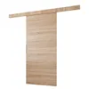 A sliding door with a wood grain texture is shown against a white background. Produktbild-Vorschau