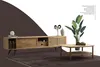 TV Ständer RTV Lowboard Couchtisch Braun Holz Modern Produktbild-Vorschau 1