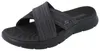 SKECHERS Go Walk Flex Sandal Damen Pantolette schwarz grau Produktbild-Vorschau 1