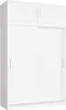 Akord Aufsatz Für Kleiderschrank Weiß 150X60X45 Cm Produktbild-Vorschau 4