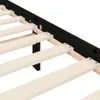 Massivholzbett mit Kopfteil Schwarz 200x200 cm , Klassische Produktbild-Vorschau 9