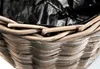 Kobolo Übertopf DURO 40 cm Dm. rund aus Rattan mit Folie -  Produktbild-Vorschau 5