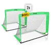 Racetex 2er Fußballtor Kinder Set - Fußball Tore inkl. Produktbild-Vorschau 1