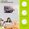 ARTland Leinwandbild Cobra in Südfrankreich Größe: 120x80 Produktbild-Vorschau 3