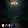 LUMILED Kandelaber 3-armige Vintage Laterne  Wegeleuchte Produktbild-Vorschau 5