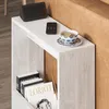 DECORTIE Simpi Moderner Beistelltisch Antike Weiß Mehrzweck Produktbild-Vorschau 9