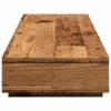 vidaXL Stojan na monitory vzhled starého dřeva 100x27x15 cm Náhled obrázku produktu 5