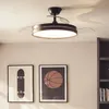 Deckenventilator mit Licht Lautlos DC einziehbare Flügel Produktbild-Vorschau 6