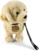 RAPPA Peluche cane golden retriever in piedi con guinzaglio Anteprima dell’immagine prodotto 7