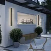 Master LED Wandleuchte 30W Außenlampe 100cm Schwarz RAL Produktbild-Vorschau 7
