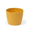 A yellow planter pot on a white background. Anteprima dell’immagine prodotto
