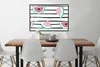 MuchoWow® Gerahmtes Poster Wassermelone - Sommer - Schwarz Produktbild-Vorschau 2