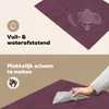 KitchenYeah© Herdabdeckplatte Leder - Rosa - Tiere , Produktbild-Vorschau 2
