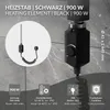 LuxeBath elemento riscaldante 900W, nero, per radiatori da Anteprima dell’immagine prodotto 2