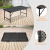 Table pliante de 125 cm, réglable en hauteur, table de Voir les images du produit 4