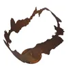 Gartenskulptur Edelrost Gartendeko 48 cm Rost Dekofigur Produktbild-Vorschau 7