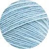 A close-up view of light blue yarn. Produktbild-Vorschau