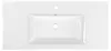 ZUNO 100 Keramik-Waschtisch 100x45cm, weiss Produktbild-Vorschau 2