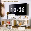 Merax TV-Schrank mit 4 Türen und Stauraum, TV Lowboard  Produktbild-Vorschau 4