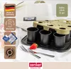 Zenker Bake, Click & Go 9er Törtchenblech mit Haube  29 x Produktbild-Vorschau 2