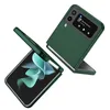 Samsung Z Flip4 Hülle, Dünn Hart PC Schutzhülle mit Produktbild-Vorschau 2