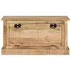 Schuhbank 85x40x45 cm Massivholz Mango Produktbild-Vorschau 2