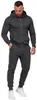 Herren Jogginganzug einfarbig 100% BW 586 Anthrazit 3XL Produktbild-Vorschau 1
